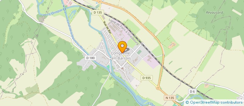 localisation de l'entreprise SCI COLASVEEL à LONGEVILLE-EN-BARROIS