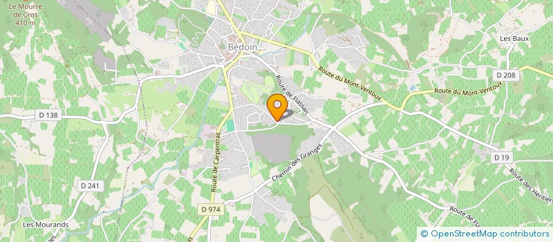 localisation de l'entreprise SCI COLAUBRI  BEDOIN