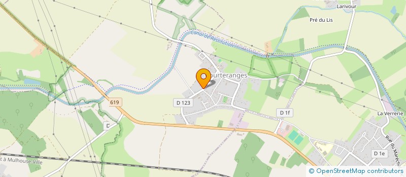 localisation de l'entreprise SCI  COLAVERDEY  COURTERANGES