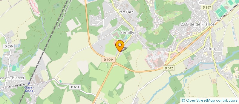 localisation de l'entreprise SCI COLBER à LAON