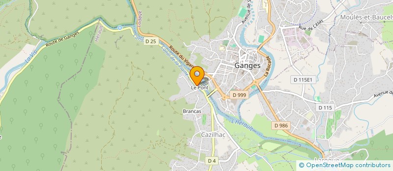 localisation de l'entreprise SCI COLBERT à CAZILHAC