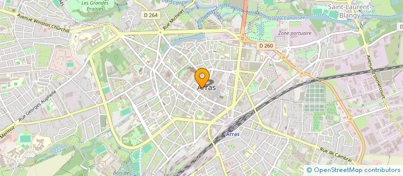 localisation de l'entreprise SCI COLBERT à ARRAS
