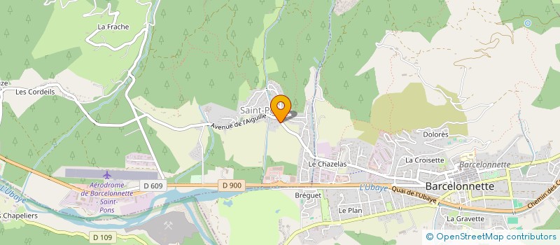 localisation de l'entreprise SCI COLBERT  SAINT-PONS