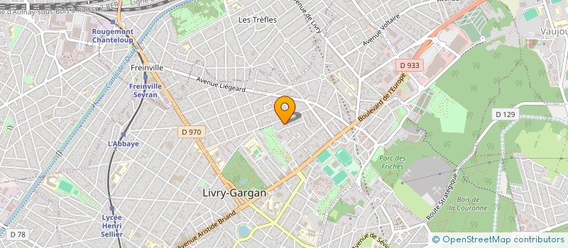 localisation de l'entreprise SCI COLBERT à LIVRY-GARGAN