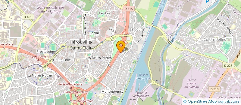 localisation de l'entreprise SCI COLBERT à HEROUVILLE-SAINT-CLAIR