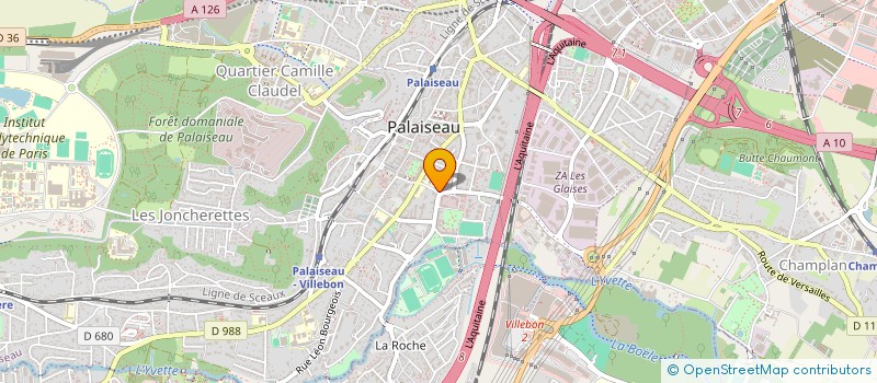 localisation de l'entreprise SCI COLBERT à PALAISEAU
