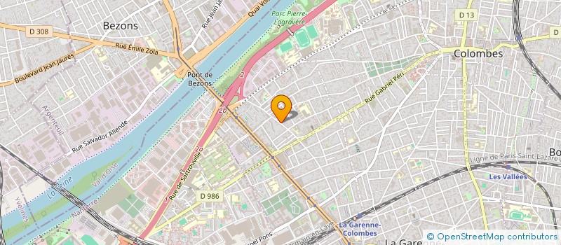 localisation de l'entreprise SCI COLBERT TROIS à COLOMBES