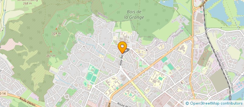 localisation de l'entreprise SCI COLBI à THIONVILLE