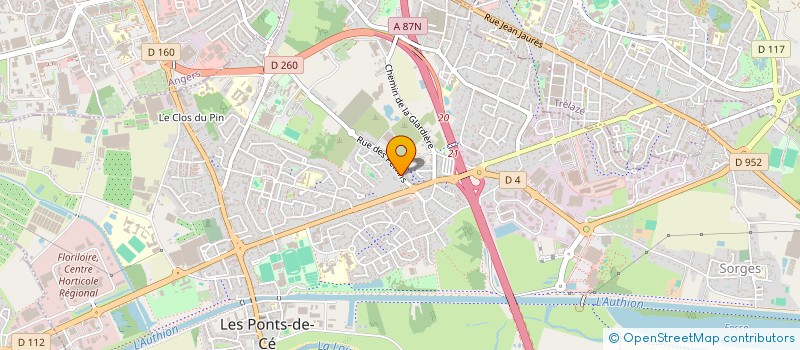 localisation de l'entreprise SCI COLCHIDRIMMO  LES PONTS-DE-CE