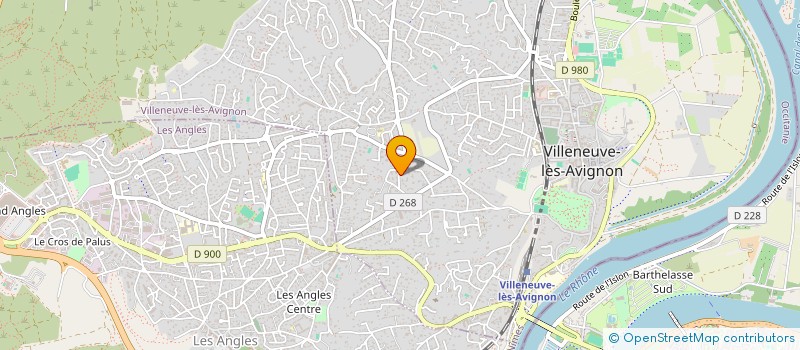 localisation de l'entreprise SCI COLDEN  VILLENEUVE-LES-AVIGNON