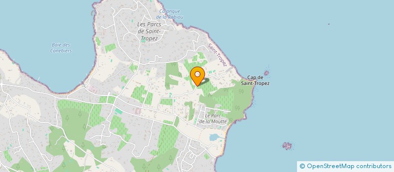 localisation de l'entreprise SCI COLDEVIN LA MOUTTE à SAINT-TROPEZ