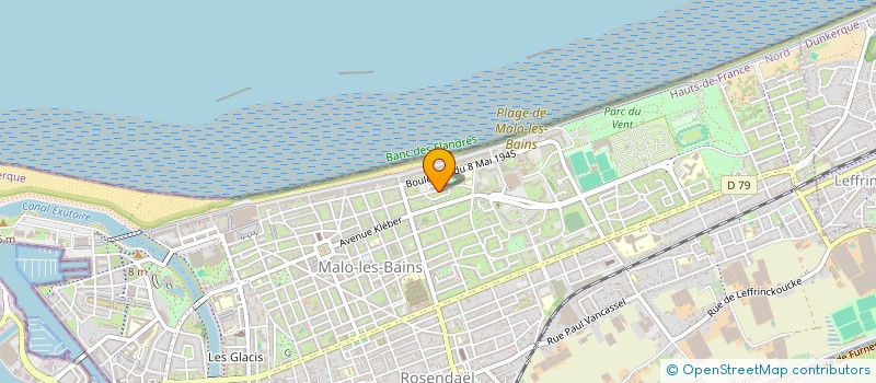 localisation de l'entreprise SCI COLE à DUNKERQUE