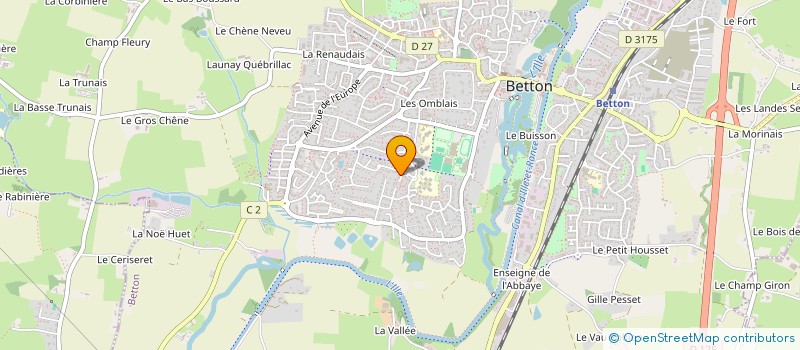 localisation de l'entreprise SCI COLEMAN  BETTON