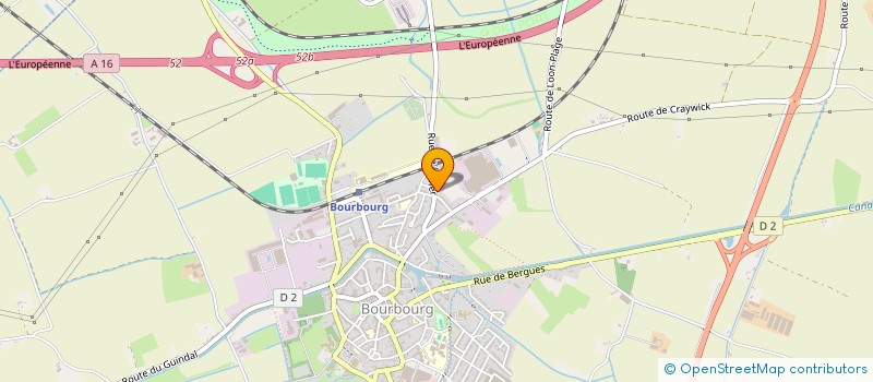 localisation de l'entreprise SCI COLENA  BOURBOURG