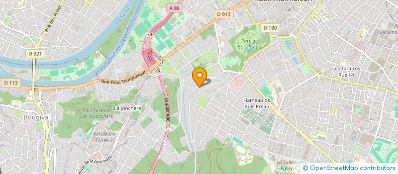 localisation de l'entreprise SCI COLEPA à RUEIL-MALMAISON