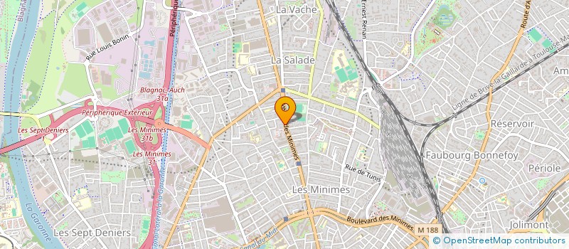 localisation de l'entreprise SCI COLETTE à TOULOUSE