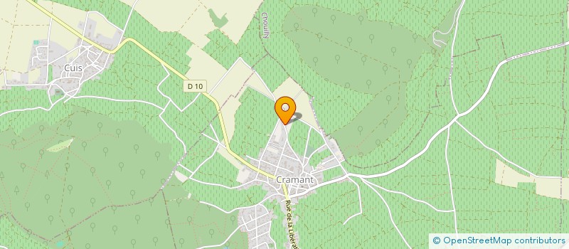 localisation de l'entreprise SCI COLETTE  CRAMANT