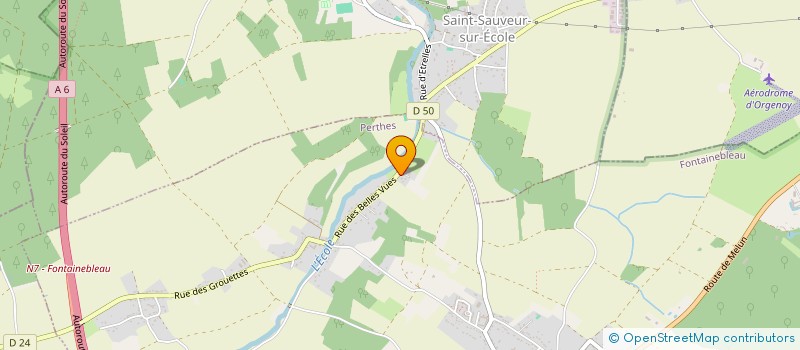 localisation de l'entreprise SCI COLETTE  PERTHES