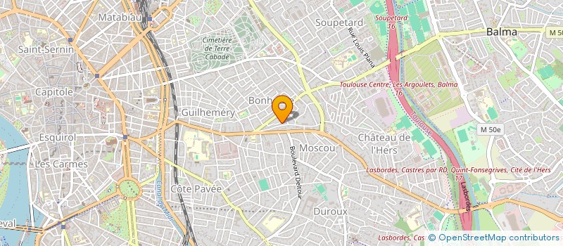 localisation de l'entreprise SCI COLETTE à TOULOUSE