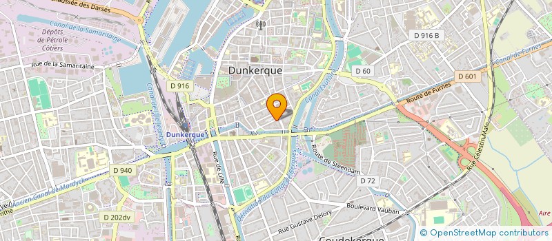 localisation de l'entreprise SCI COLETTE ET WENDY à DUNKERQUE