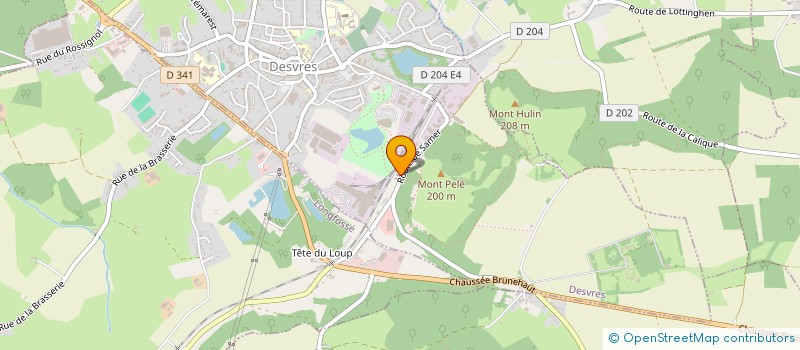 localisation de l'entreprise SCI COLEZ  DESVRES