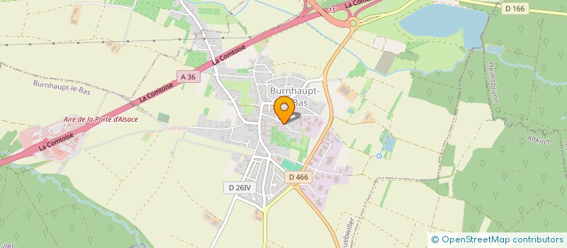 localisation de l'entreprise SCI COLFRAN  BURNHAUPT-LE-BAS