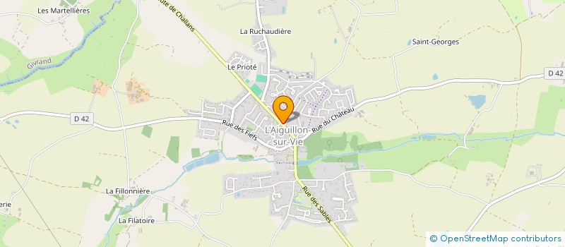 localisation de l'entreprise SCI COLIBENJ à L'AIGUILLON-SUR-VIE