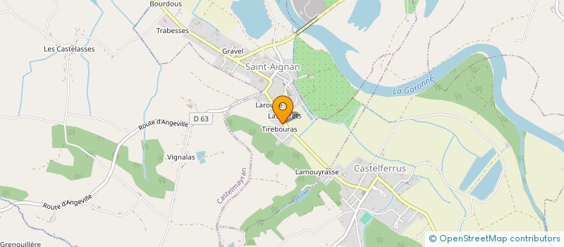 localisation de l'entreprise SCI COLIBRI  CASTELSARRASIN