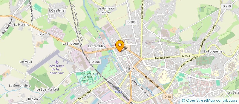localisation de l'entreprise SCI COLIBRI à FLERS