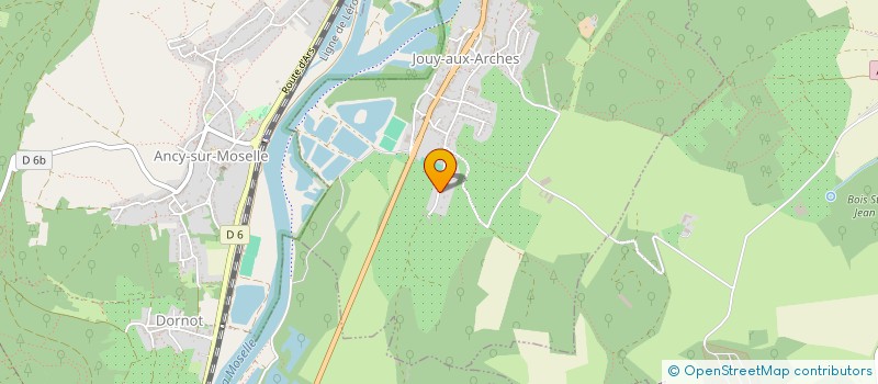 localisation de l'entreprise SCI COLIBRI  JOUY-AUX-ARCHES