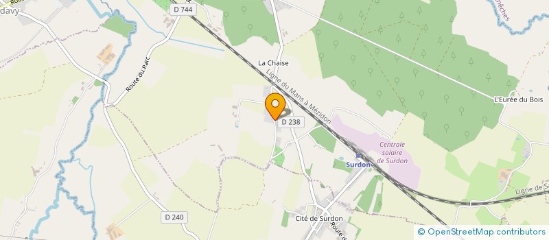 localisation de l'entreprise SCI COLIBRI à LE CHATEAU-D'ALMENECHES
