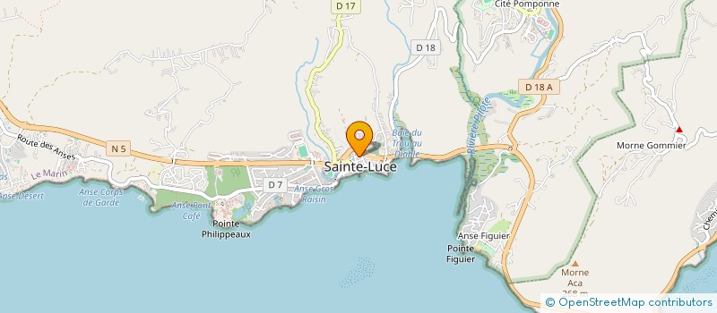 localisation de l'entreprise SCI COLIBRI  SAINTE-LUCE