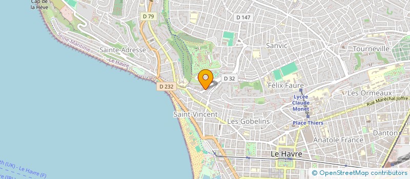 localisation de l'entreprise SCI COLIBRIS LH à LE HAVRE