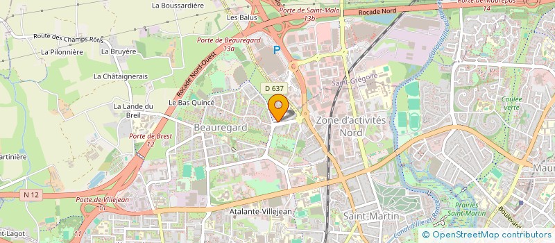 localisation de l'entreprise SCI COLIGNY RENNES, SOCIETE EN LIQUIDATION  RENNES