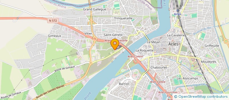 localisation de l'entreprise SCI COLIMCO à ARLES