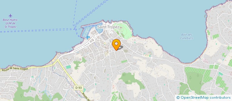 localisation de l'entreprise SCI COLIMIE à SAINT-TROPEZ
