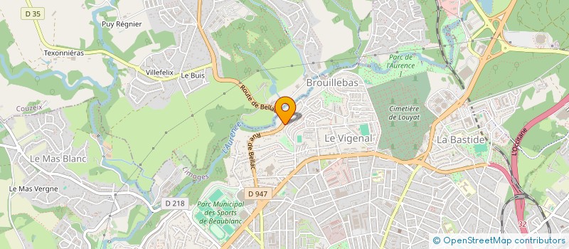 localisation de l'entreprise SCI COLIMOS à LIMOGES