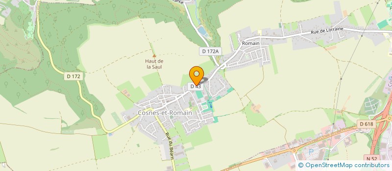 localisation de l'entreprise SCI COLIN EFL  COSNES-ET-ROMAIN