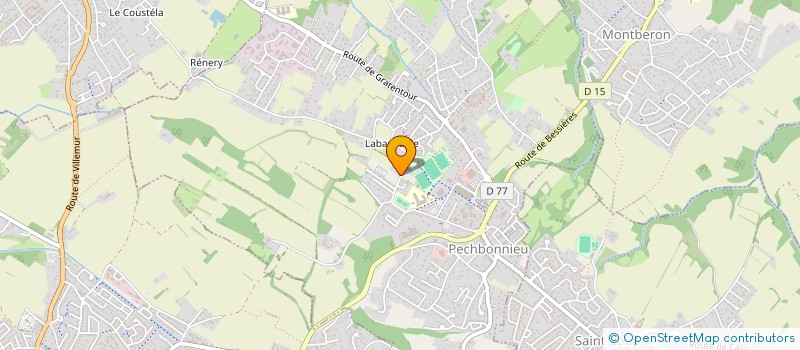 localisation de l'entreprise SCI COLIN-HAVARD  PECHBONNIEU