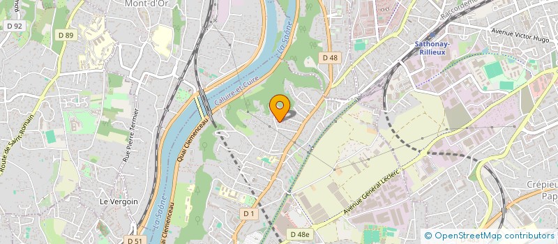 localisation de l'entreprise SCI COLIN7811  CALUIRE-ET-CUIRE