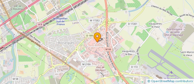 localisation de l'entreprise SCI COLINE  MAUGUIO