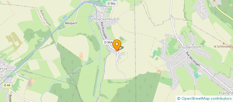 localisation de l'entreprise SCI COLINELIOTT  SCHNECKENBUSCH