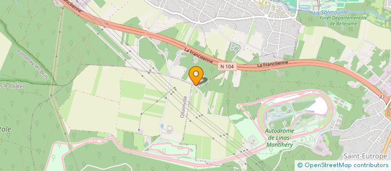 localisation de l'entreprise SCI COLINET  MARCOUSSIS