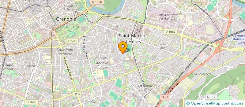 localisation de l'entreprise SCI COLINOT  SAINT-MARTIN-D'HERES