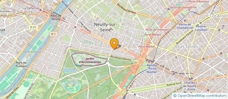 localisation de l'entreprise SCI COLISEE 29 à NEUILLY-SUR-SEINE