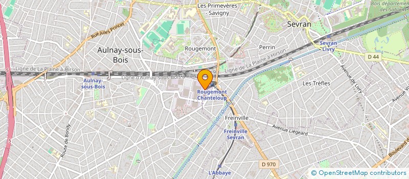 localisation de l'entreprise SCI COLISEE AULNAY à AULNAY-SOUS-BOIS