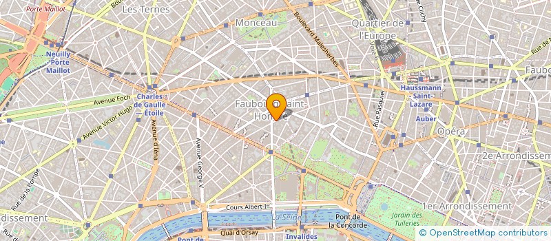 localisation de l'entreprise SCI COLISEE FONCIER  PARIS