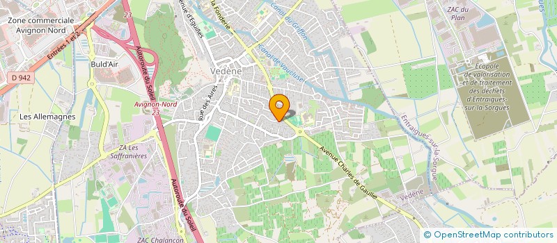 localisation de l'entreprise SCI COLLARD-CLERMONT  VEDENE