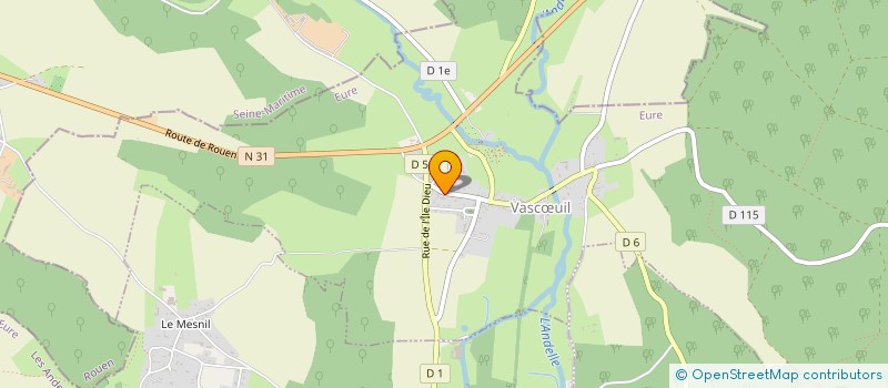 localisation de l'entreprise SCI COLLARD DES BOIS  VASCUIL