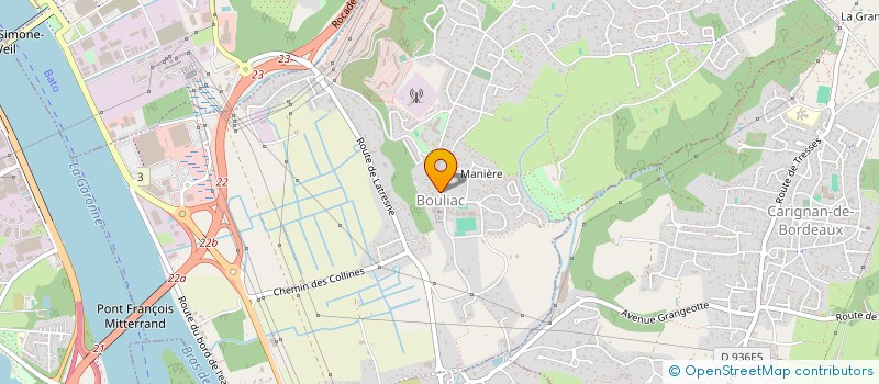 localisation de l'entreprise SCI COLLECTION  BOULIAC